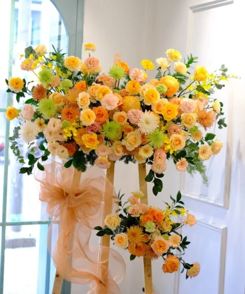 Kệ hoa chúc mừng 02