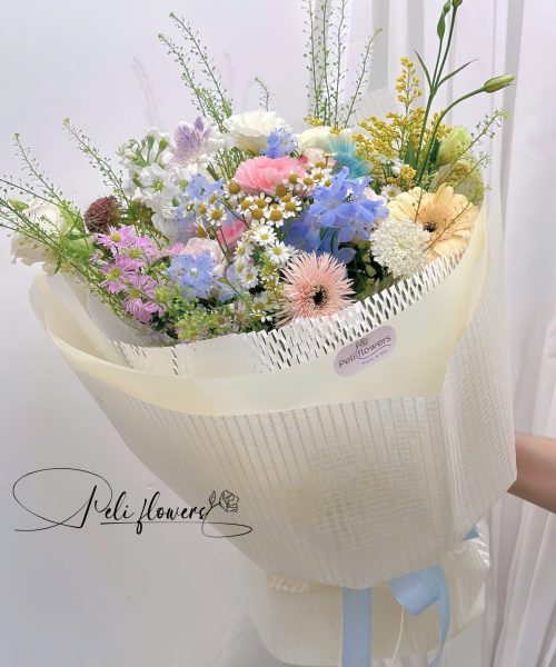 Bó hoa Garden mix nhiều loại