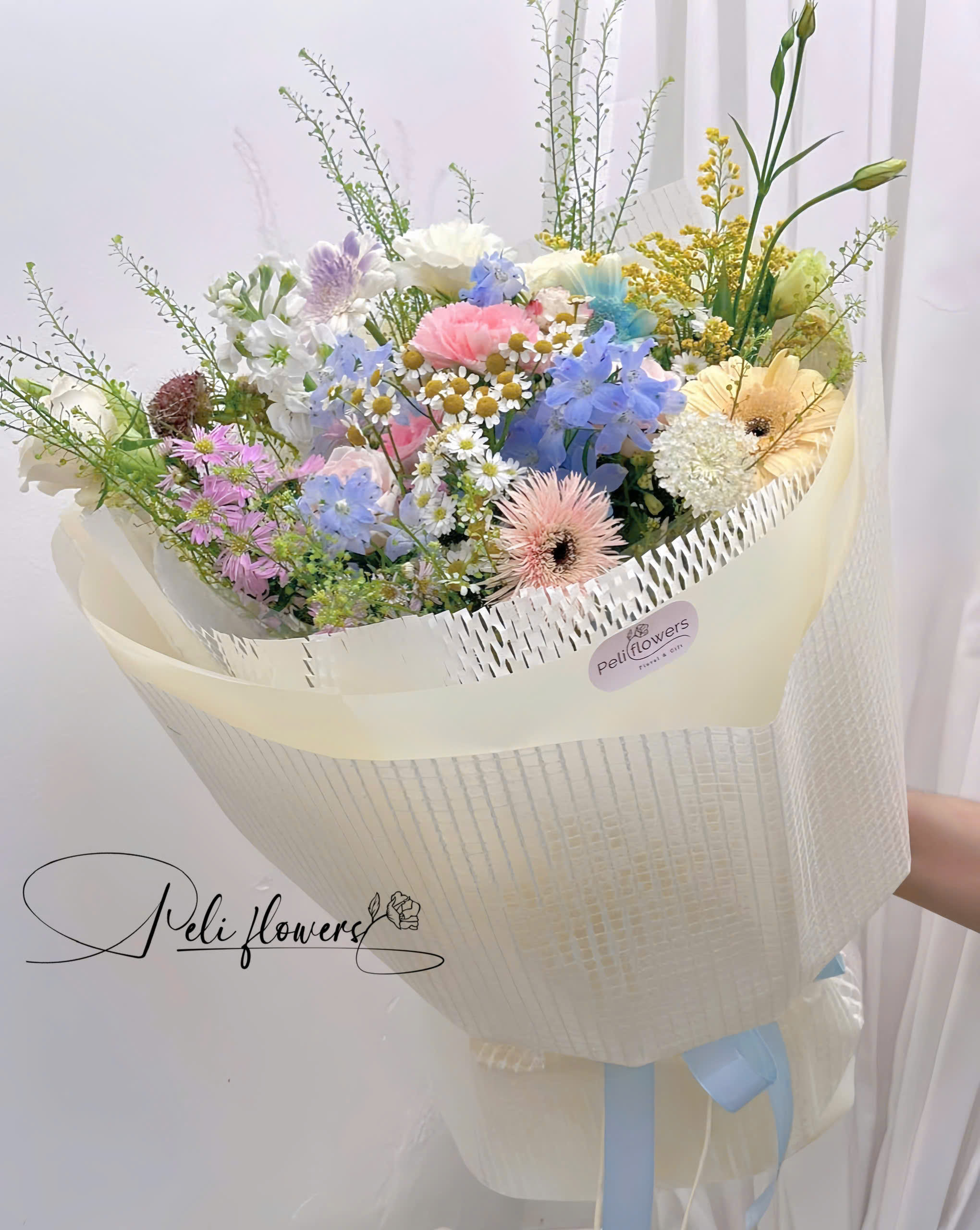 Bó hoa Garden mix nhiều loại