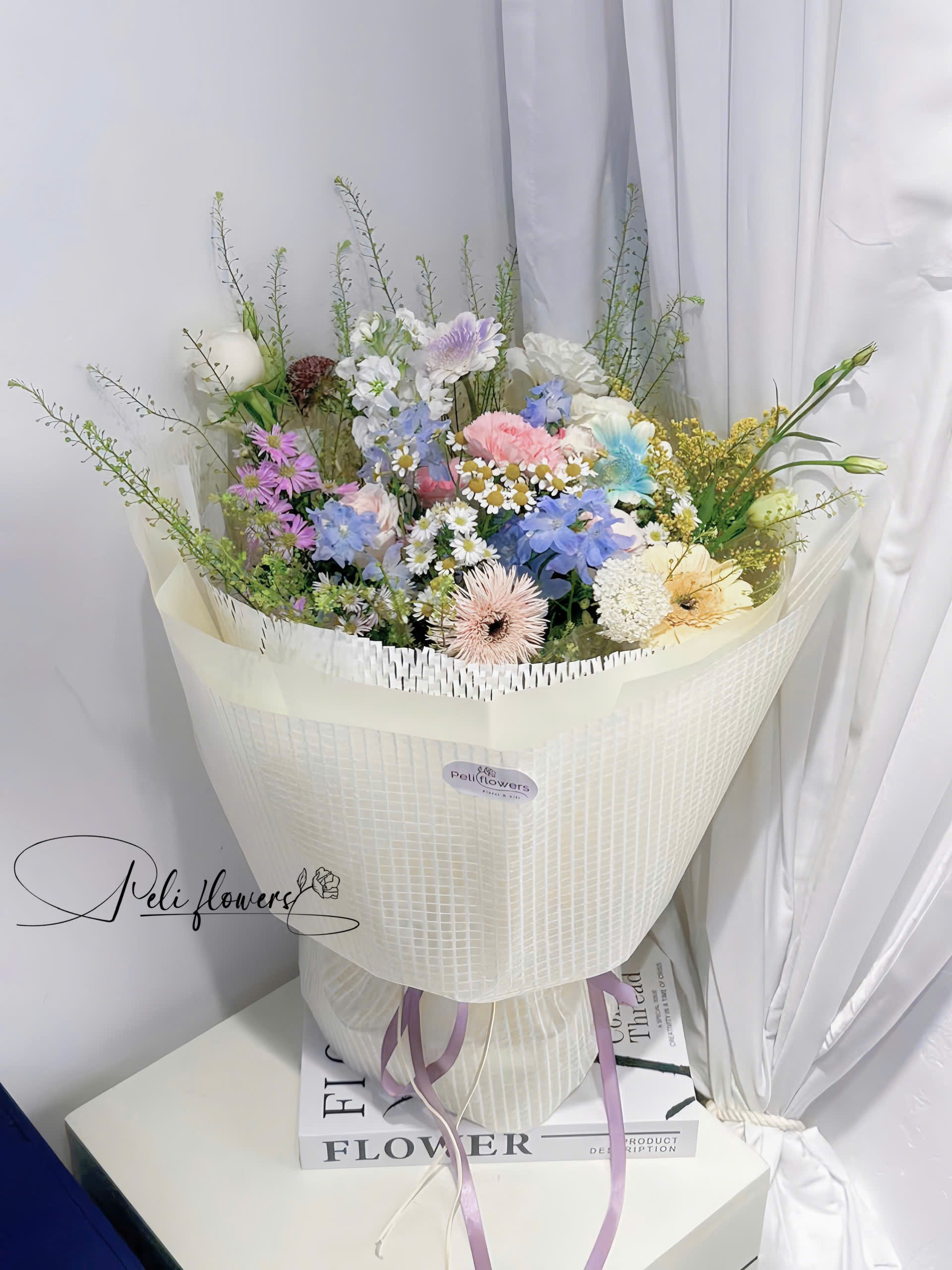 Bó hoa Garden mix nhiều loại