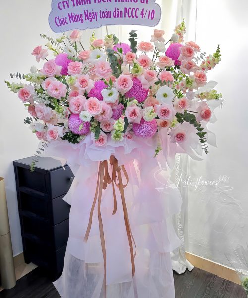 Kệ hoa chúc mừng KCM005
