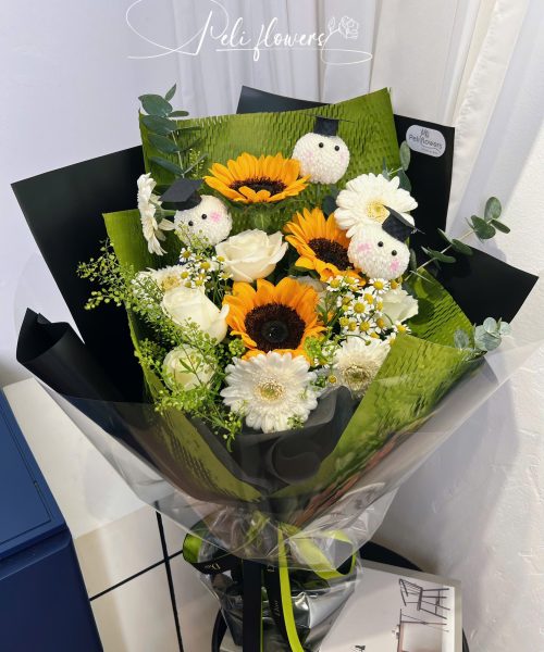 Bó hoa tốt nghiệp BO012