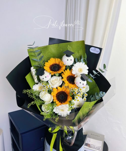 Bó hoa tốt nghiệp BO012