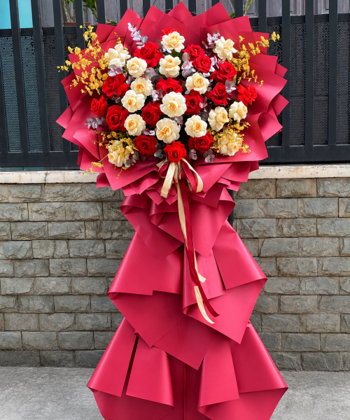 Kệ hoa chúc mừng KCM013