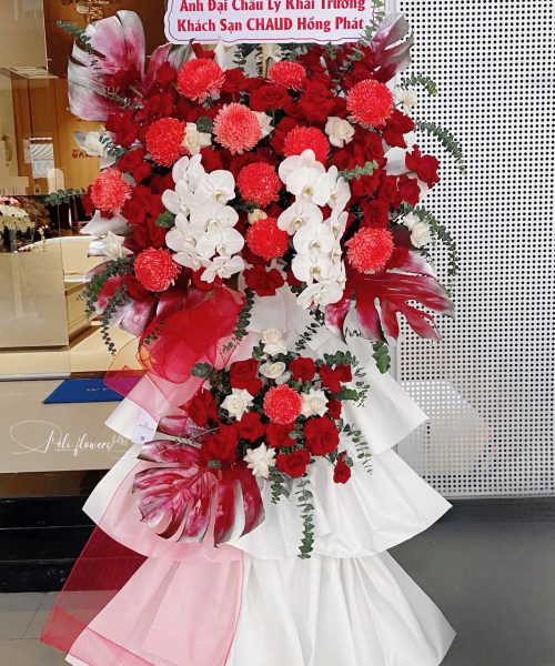 Kệ hoa chúc mừng KCM036